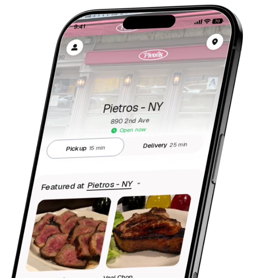 Pietros - NY app preview