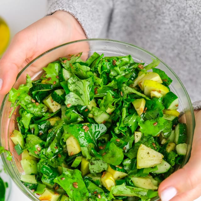 Mixed Greens Salad.
