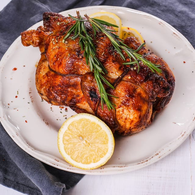 Broiled Chicken.