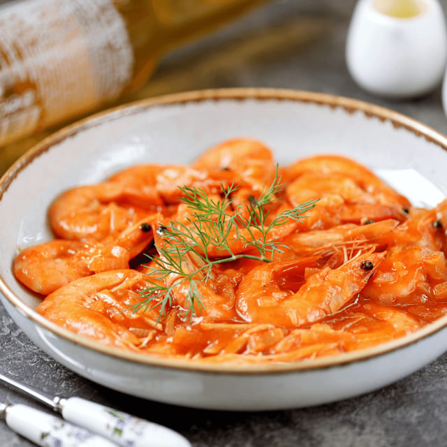 Shrimp Marinara.