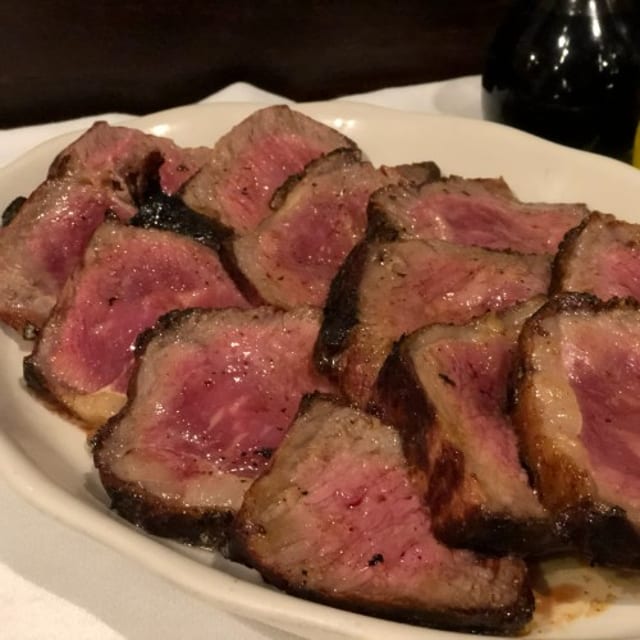 N.Y. Strip Steak.